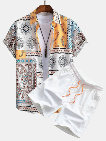 Devako Leo | Set camicia pantaloni corti