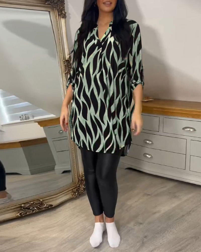Devako By Olivia - Entspannte, vielseitige Bluse für Frauen