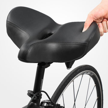 Velomano – Fahrradsattel ergonomisch mit Stoßdämpfung – für Komfortfahrer