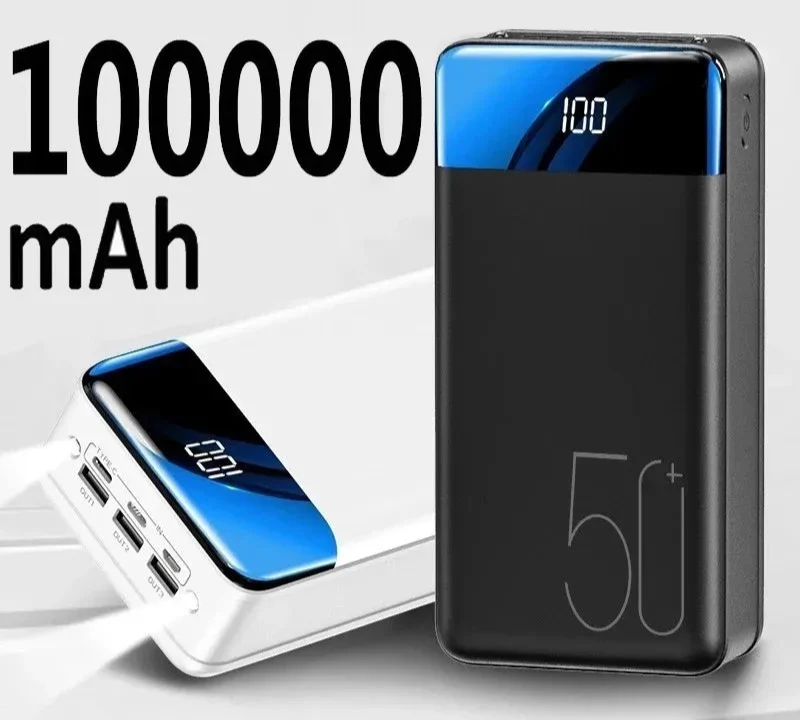 VoltEdge – Powerbanka 50.000 mAh Rýchle nabíjanie – ideálna na cestovanie