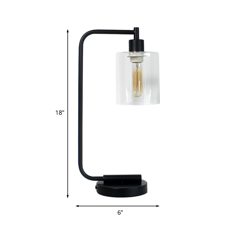 Ambiance - Štýlová valcová stolná lampa pre moderný vzhľad
