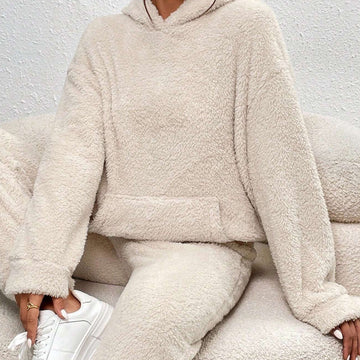 Tuta da casa in lana Teddy – Morbida, Calda e Alla moda per l'inverno