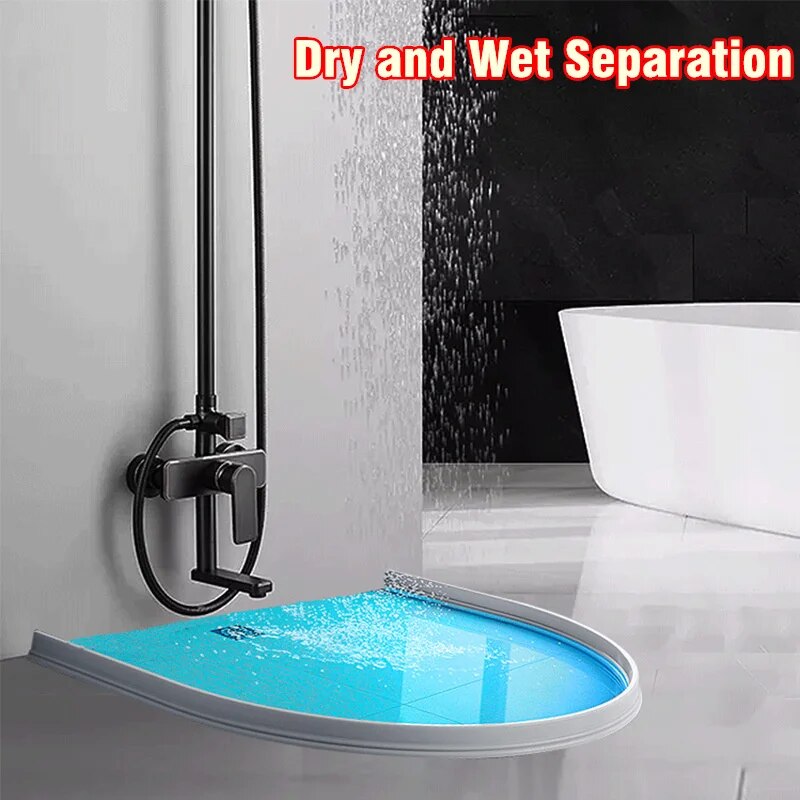 WaterStop sprchová zábrana - silikónové tesnenie pre suchú kúpeľňu