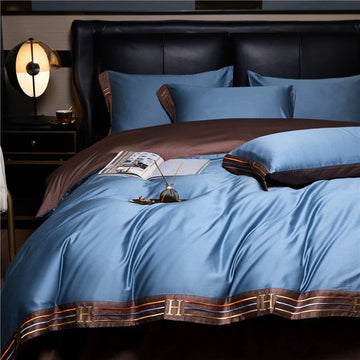 Luxus-Satin-Bettwäsche 4-teiliges Set - OpulenceSleep