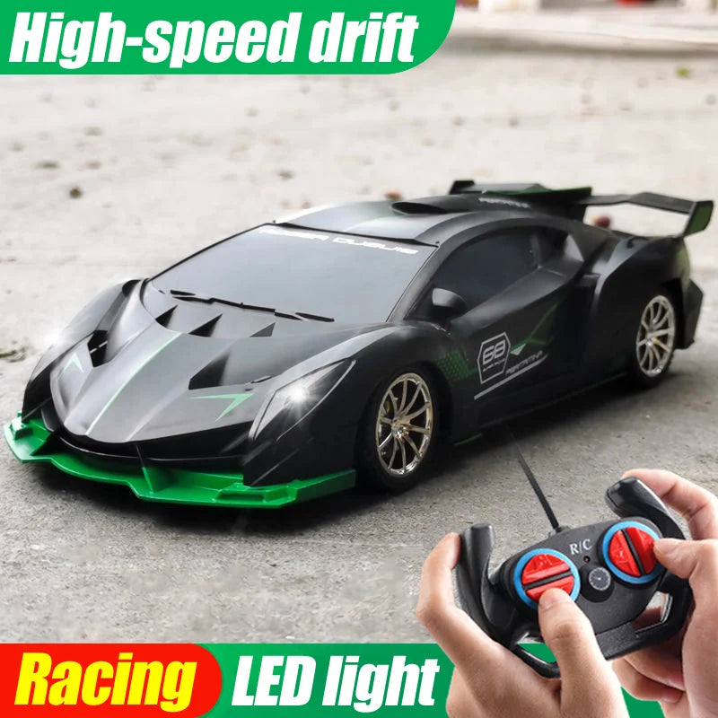 Raceline – 1:18 RC auto s LED svetlom a dosahom 30 m pre deti