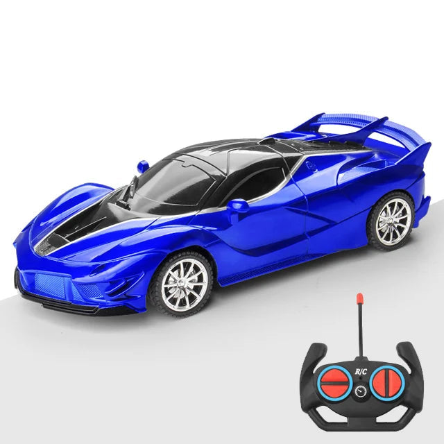 Raceline – 1:18 RC auto s LED svetlom a dosahom 30 m pre deti