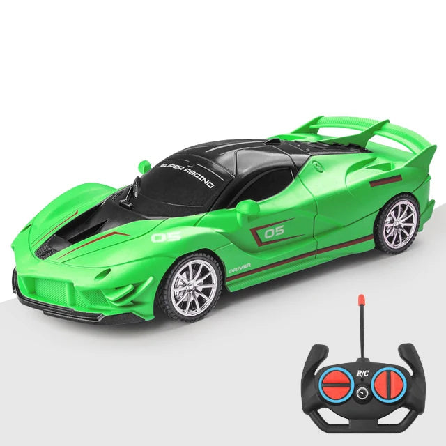 Raceline – 1:18 RC auto s LED svetlom a dosahom 30 m pre deti