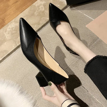 Averie - Elegante und Schlanke Spitze Schuhe