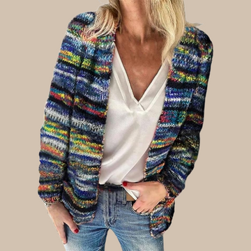Devako Senna - Cardigan leggero per donne | Maglione elegante e comodo con tasche frontali