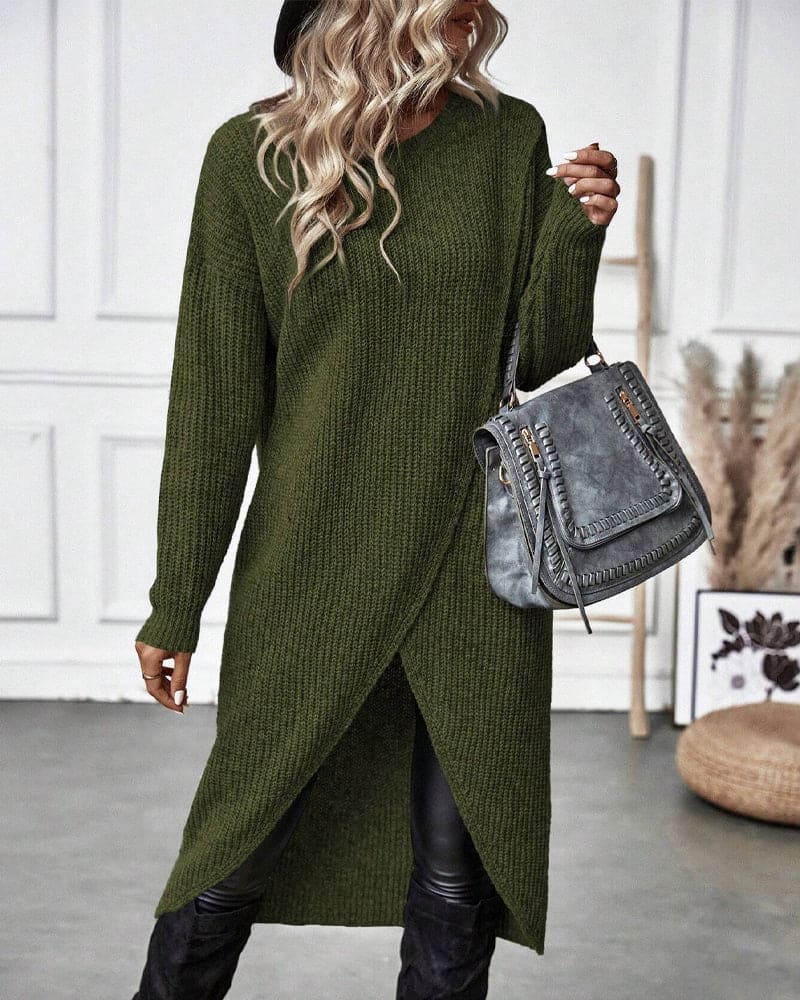 Devako Alina | Bella giacca di maglia in cotone