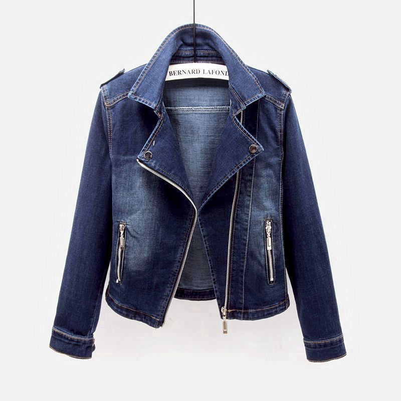 Giacca di jeans da donna – stile vintage, ampia e comoda per ogni occasione