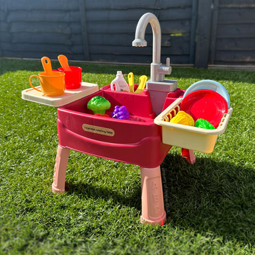 WasserSpaß Spültisch – Spritzvergnügen & Rollenspiel für kleine Küchenchefs