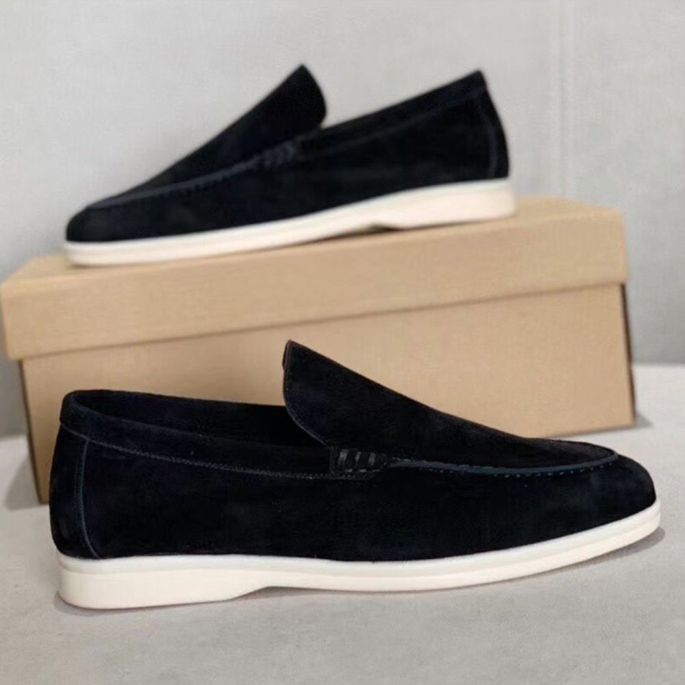 Devako Lovantes | Super štýlové a pohodlné mokasíny z brúseného semišu pre mužov