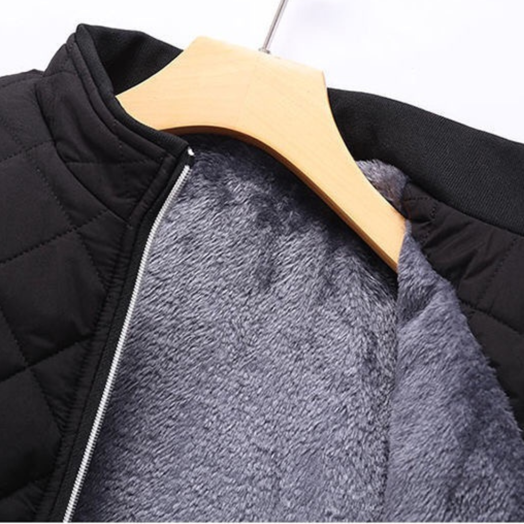 Stilfuld bomberjakke – Komfortabel efterårsfrakke med varm foring