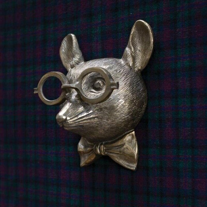 WallCritters – Hravo zvieracia nástenná dekorácia s hlavou zvieraťa – Ručne maľovaný dizajn z živice