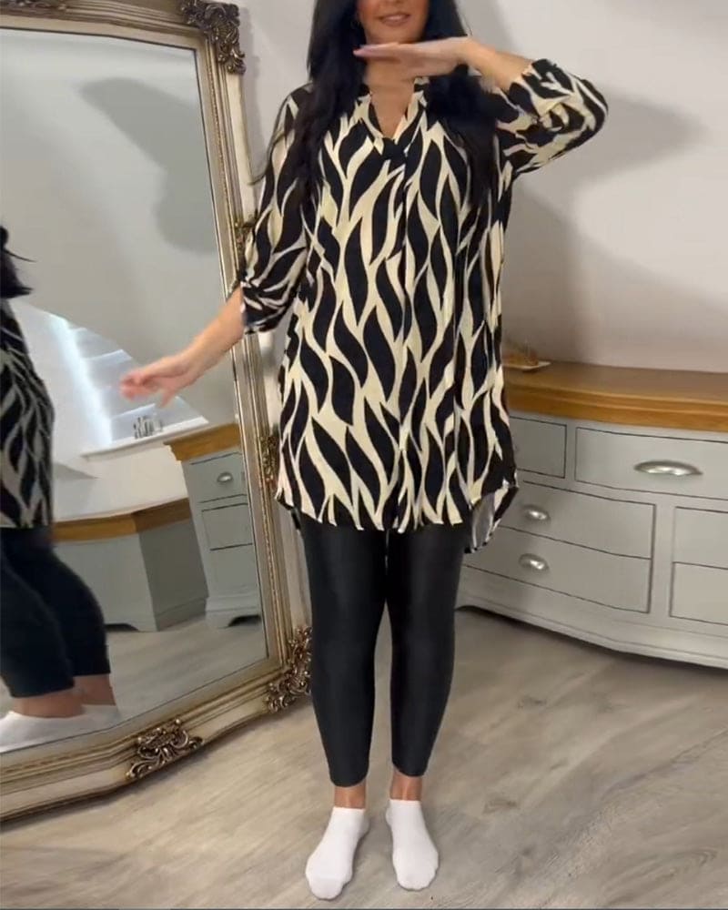 Devako By Olivia - Entspannte, vielseitige Bluse für Frauen