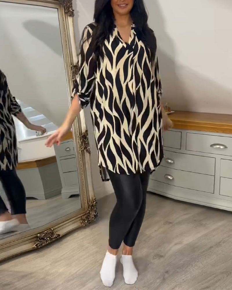 Devako By Olivia - Entspannte, vielseitige Bluse für Frauen