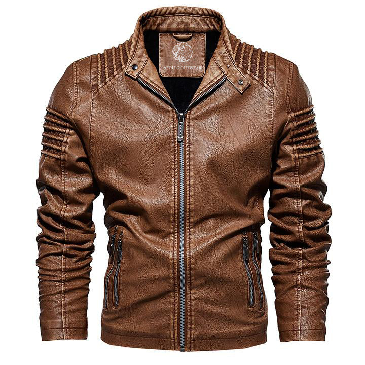 Giacca in pelle da esterno Apollo – stile, protezione e durata