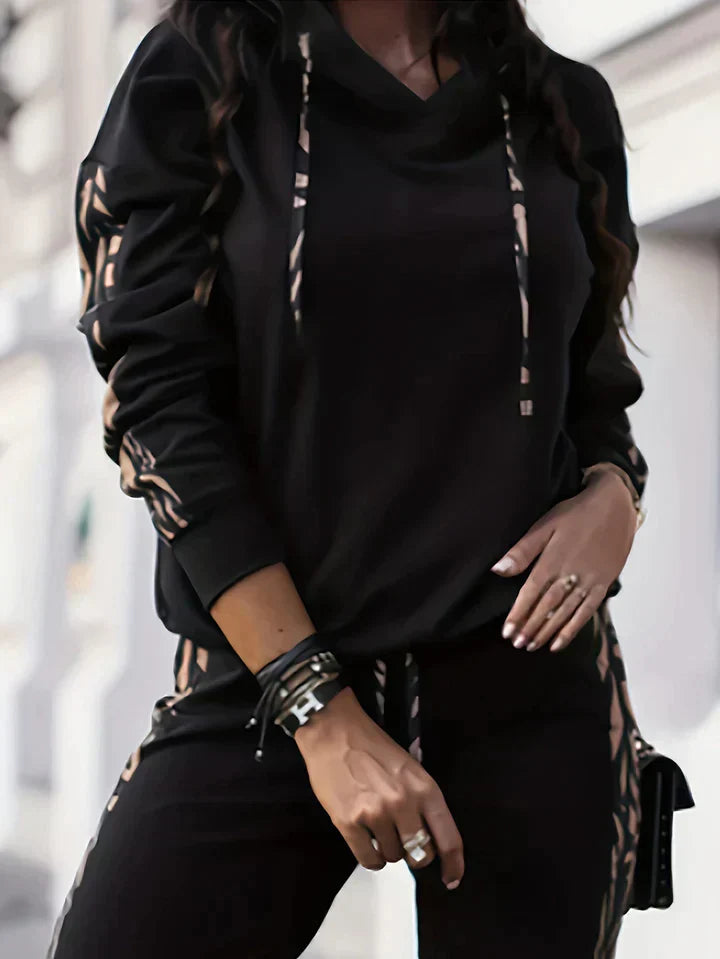 Berit - Dvojdielna pruhovaná voľnočasová súprava