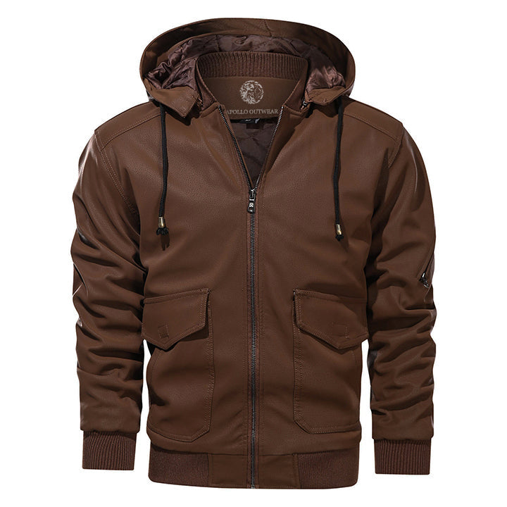 Giacca in pelle outdoor Odysseus – Edizione limitata con stile e funzionalità