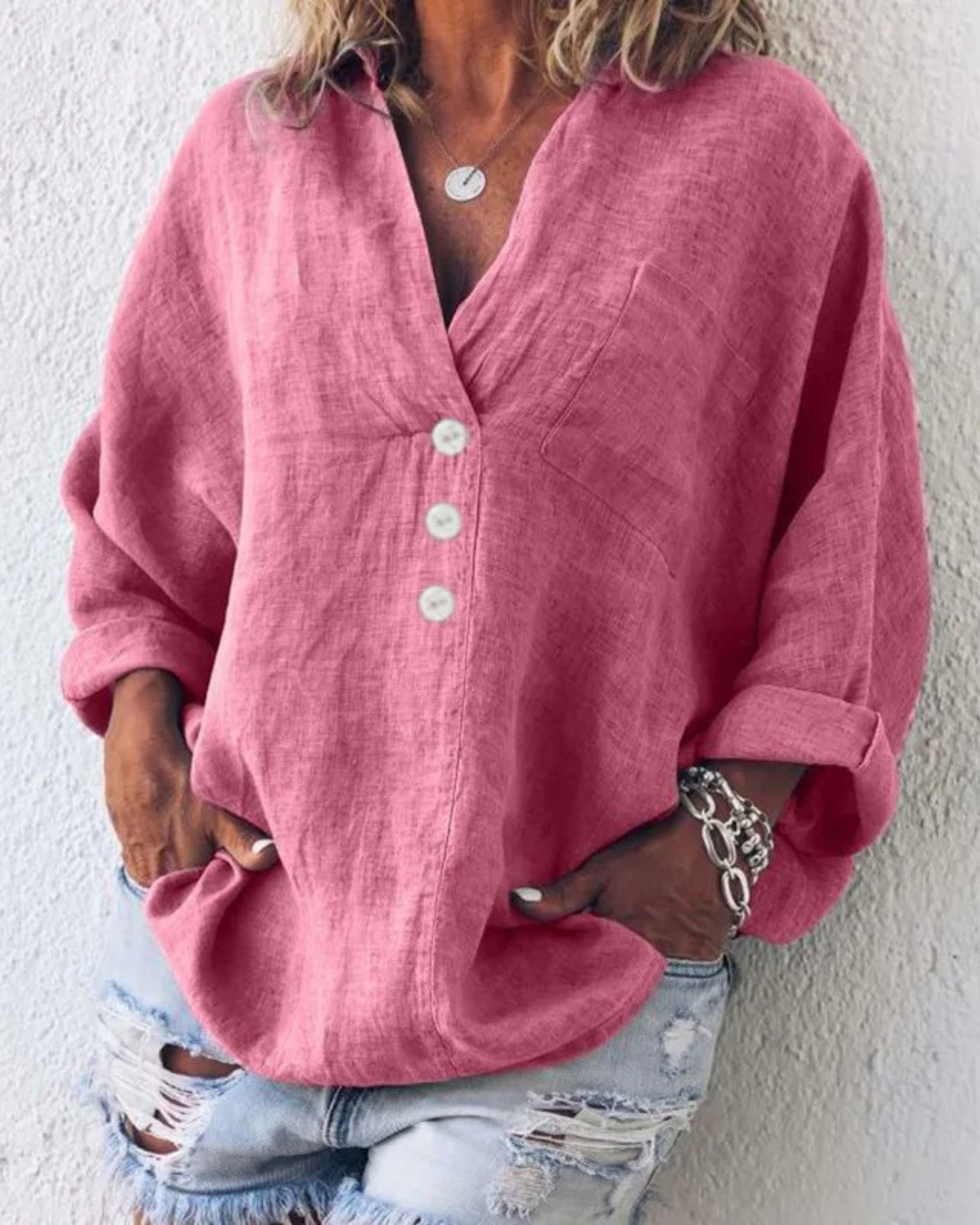 Devako Blaire - Blusa in stile Ibiza