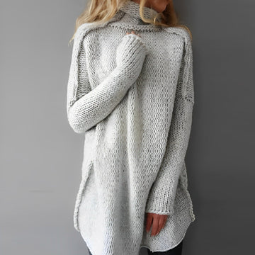 Otthild - Langer Strickpulli