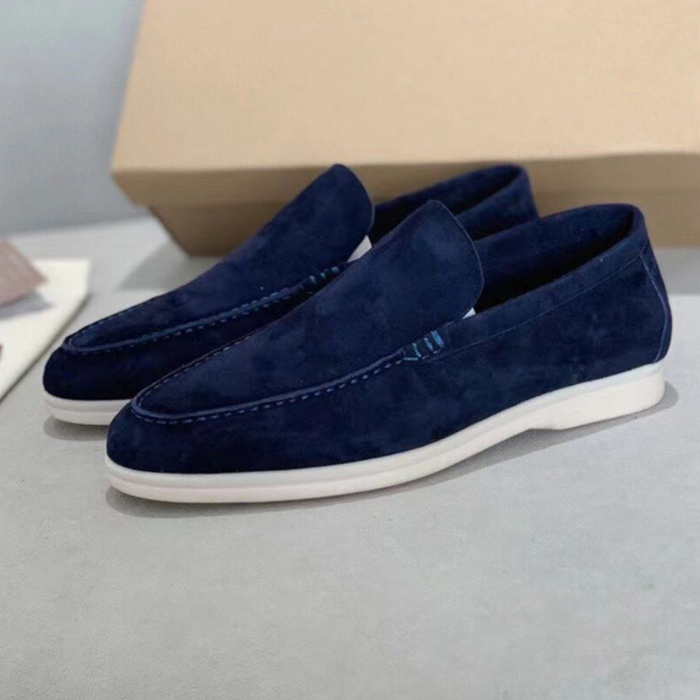 Devako Lovantes | Super štýlové a pohodlné mokasíny z brúseného semišu pre mužov
