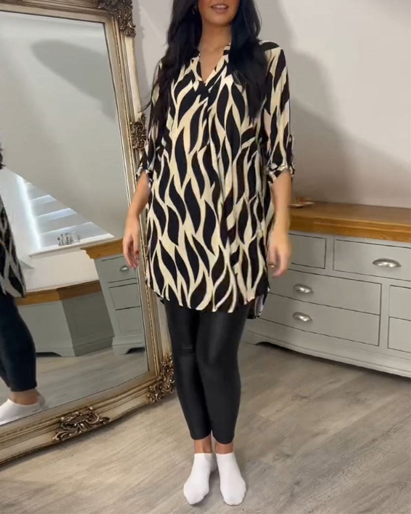 Devako By Olivia - Entspannte, vielseitige Bluse für Frauen