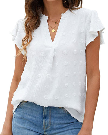 V-Ausschnitt-Shirt für Damen – Elegantes & Bequemes Design für Jeden Anlass
