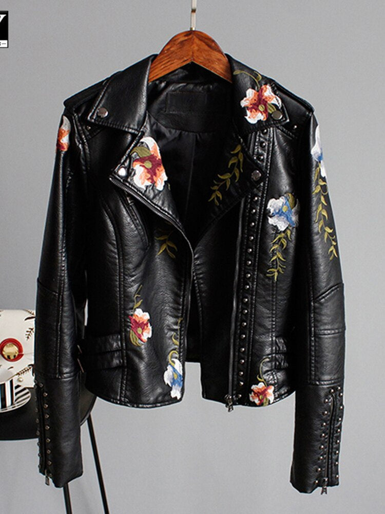 Corrine Lederjacke für Damen - Zeitloser Chic und Komfort