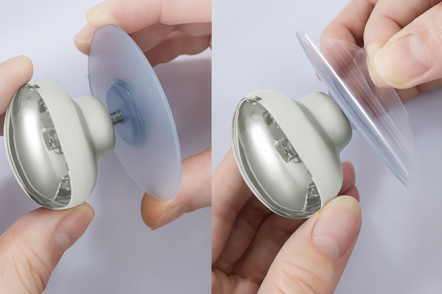 Lumora – nástenný háčik kvapka dažďa chróm, na lepenie alebo skrutkovanie