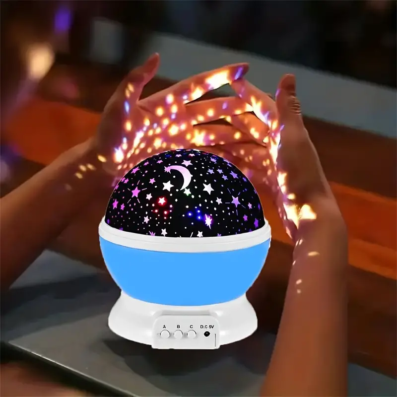 Projektor hviezd Nočná lampa - Luna