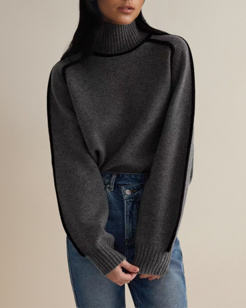 Devako Julia - Pullover med rullekrave