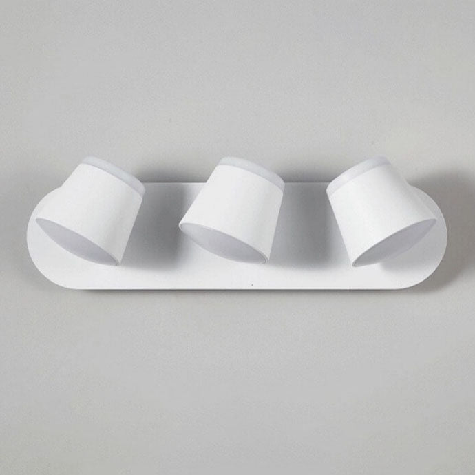 Nordic otočné valcové LED nástenné svietidlo 1/2/3 plamene