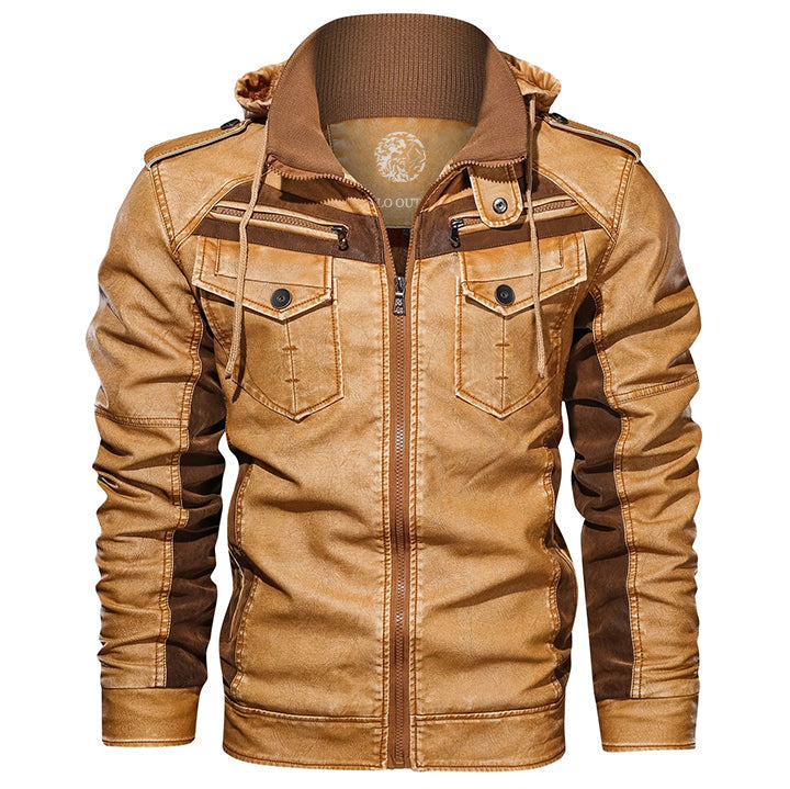 Giacca di pelle Ares – Edizione limitata per un look marcato