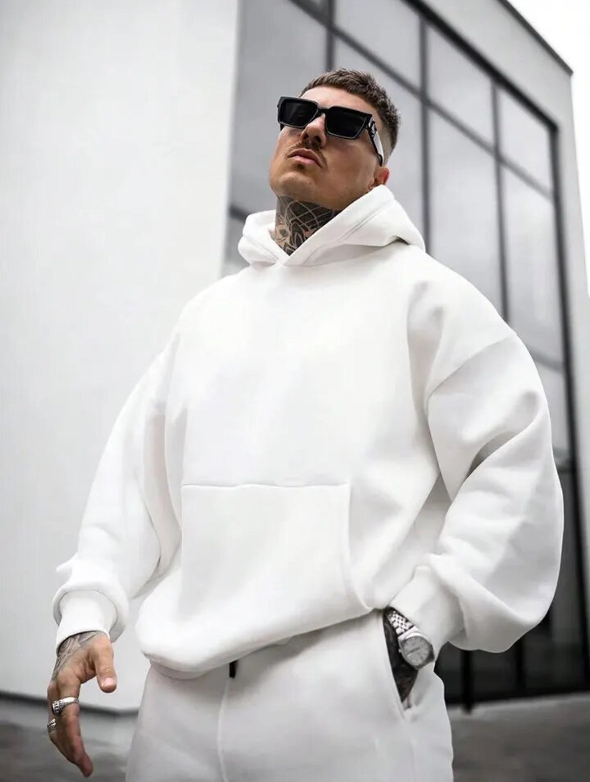 Mikina s kapucňou vo veľkej veľkosti - Jesy