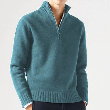 Pullover mit halbem Reißverschluss für Männer - Dani