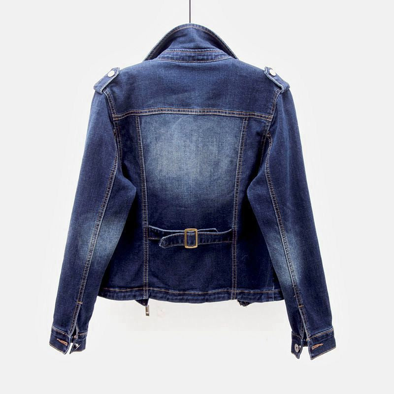 Giacca di jeans da donna – stile vintage, ampia e comoda per ogni occasione