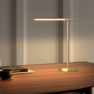 Copper Linear - LED-Schreibtischlampe aus Messing mit einstellbarer Richtung