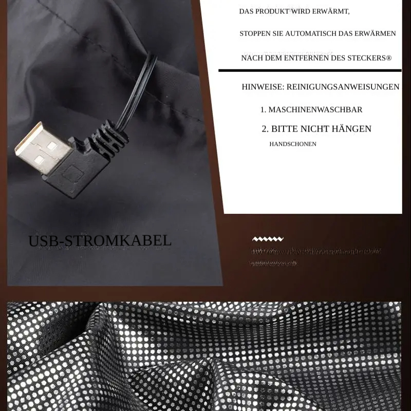 Beheizter Bodywarmer - USB-beheizt, leicht und bequem