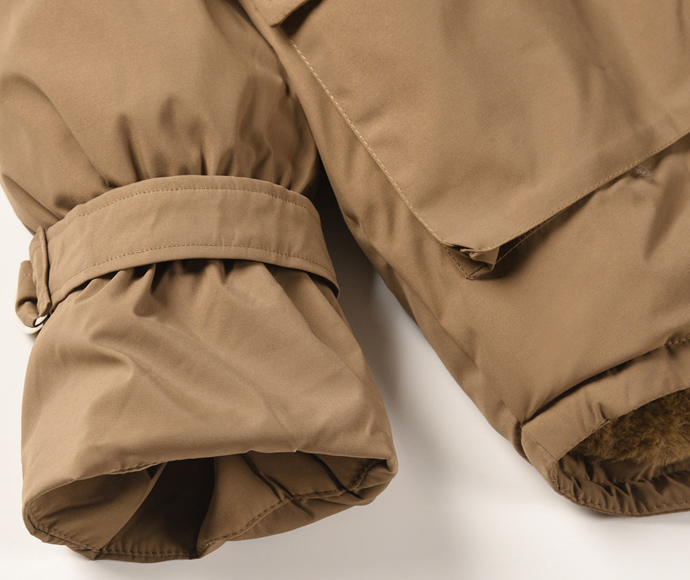 Shonda - Elegantný plyšový plášť