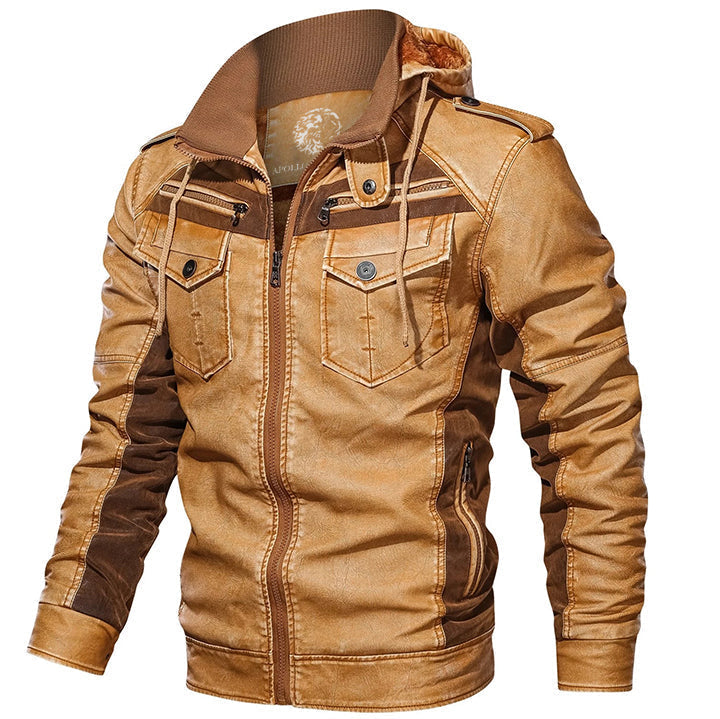 Giacca di pelle Ares – Edizione limitata per un look marcato