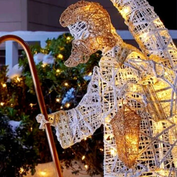 Varmhvid LED-stalddekoration - 70 lys | HeavenlyGlow