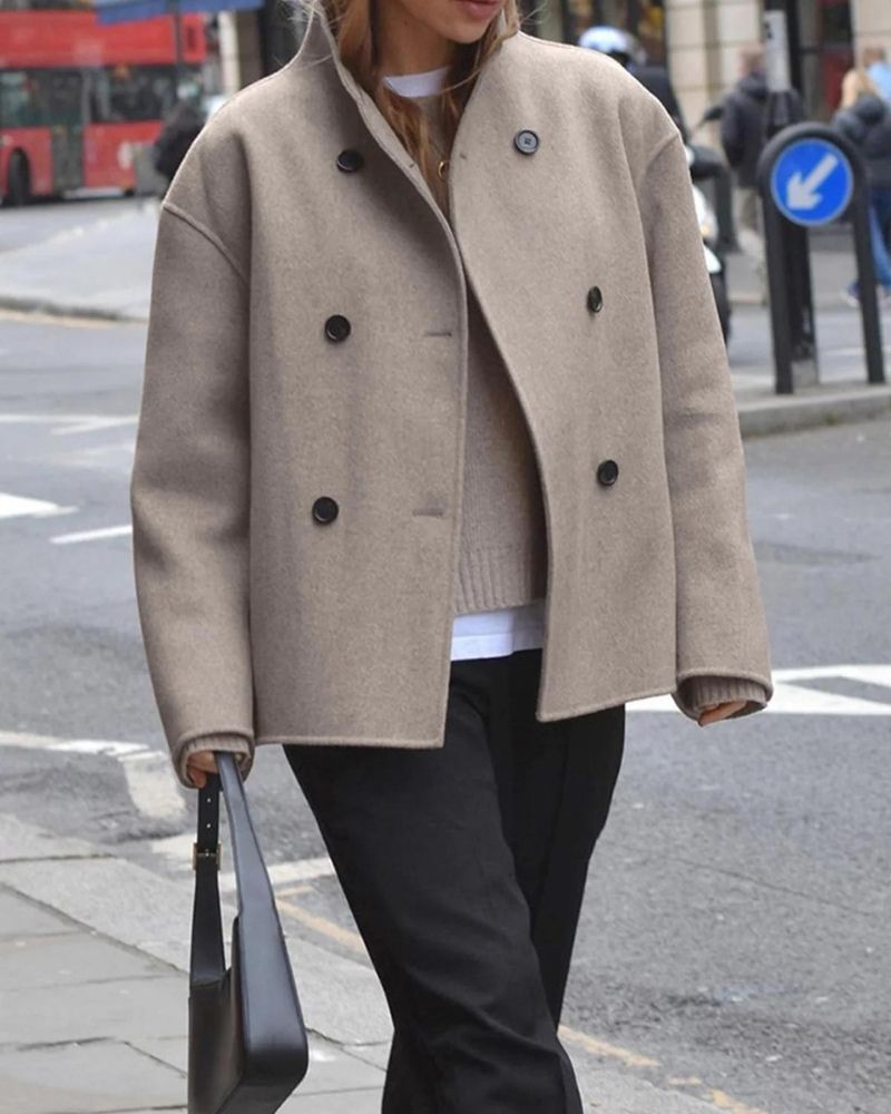 Devako Anaia | Übergroße Jacke im französischen Stil