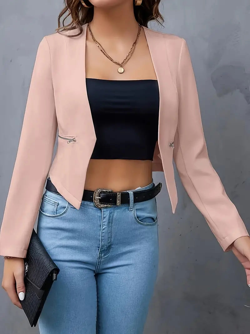Devako Avah blazer con tasche con cerniera