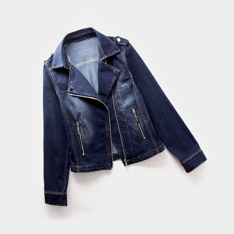 Giacca di jeans da donna – stile vintage, ampia e comoda per ogni occasione