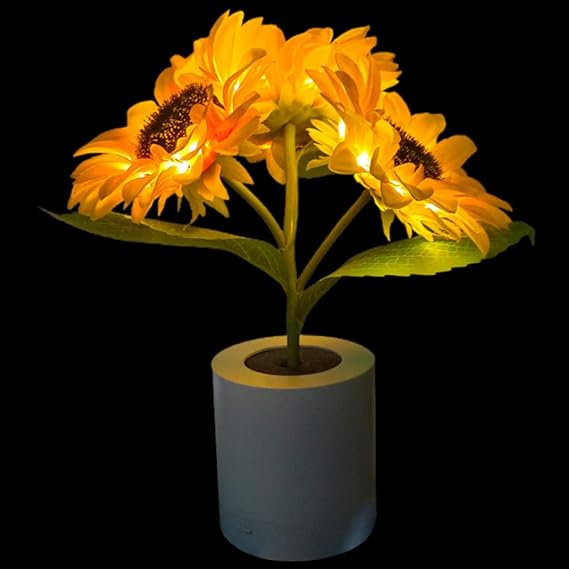 BloomBright - žiarivé osvetlenie kvetov