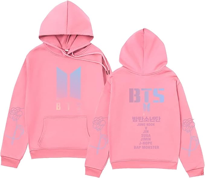 Devako BTS Sweatshirt mit Kapuze Casual Hoodie Cosplay Jas Top