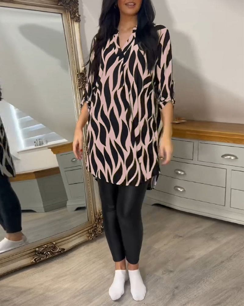Devako By Olivia - Entspannte, vielseitige Bluse für Frauen