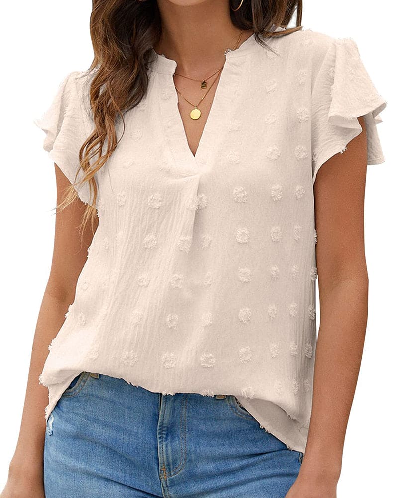 V-Ausschnitt-Shirt für Damen – Elegantes & Bequemes Design für Jeden Anlass